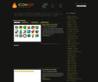 Iconhot.com(News) Screenshot