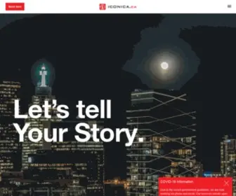 Iconica.ca(Home Marketing Services in Toronto for Real Estate) Screenshot