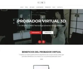 Iconica.com.uy(ICONICA /// Probador Virtual 3D) Screenshot