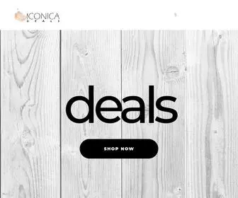 Iconicadeals.com(Iconica Deals) Screenshot