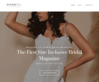 Iconicbridemagazine.com(Iconicbridemagazine) Screenshot