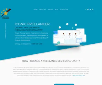 IconicFreelancer.com(Organic Small Business Freelance SEO Consultant) Screenshot