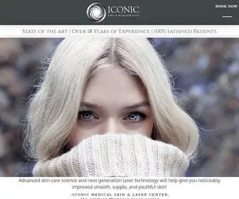 Iconiclaser.com(ICONIC MEDICAL SKIN AND LASER CENTER Troy) Screenshot