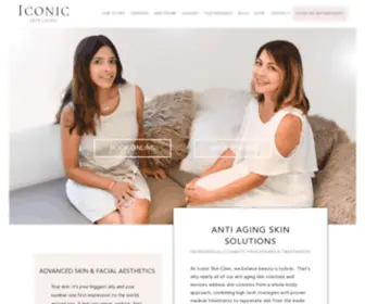 Iconicskinclinic.com(Anti Aging Skin Solutions & Facial Aesthetics) Screenshot