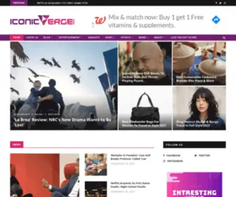 IconicVerge.com(iconicverge) Screenshot