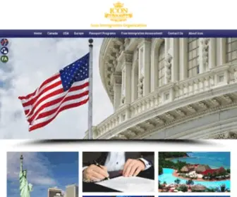 Iconimmigration.org(سازمان) Screenshot