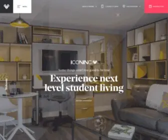 Iconinc.co.uk(All-Inclusive Luxury Student Accommodation in Leeds & Liverpool) Screenshot