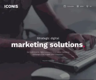 Iconisagency.com(WE ARE ICONIS DIGITAL) Screenshot