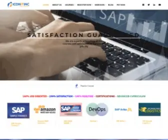 Iconitinc.com(SAP HANA) Screenshot