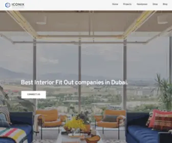 Iconix.ae(Best Interior Fit Out Companies in Dubai) Screenshot