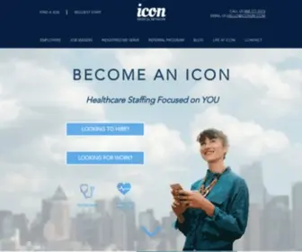 Iconmedicalnetwork.com(ICON Medical Network) Screenshot