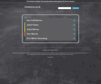 Iconmovies.co.uk(Because movies can change your life forever) Screenshot