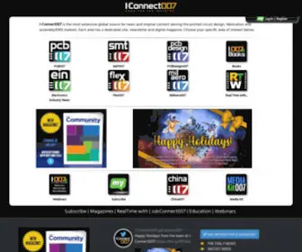 Iconnect007.com(I-Connect007) Screenshot