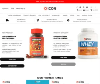 Iconnutrition.co.uk(ICON Nutrition) Screenshot