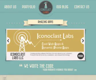 Iconoclastlabs.com(Iconoclast Labs) Screenshot