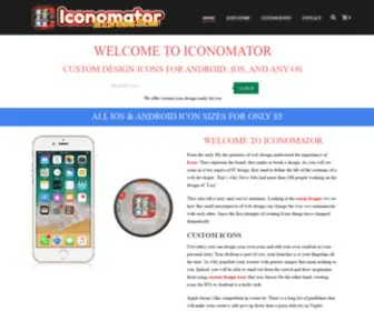 Iconomator.com(Icons) Screenshot