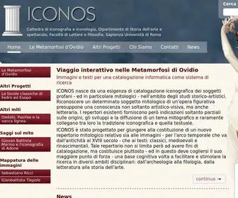 Iconos.it(Viaggio interattivo nelle Metamorfosi di Ovidio) Screenshot