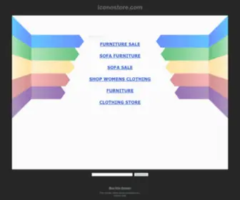 IconoStore.com(古天乐代言太阳集团网址) Screenshot