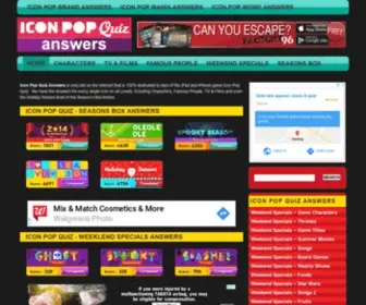 IconpopQuiz.net(Icon Pop Quiz Answers) Screenshot