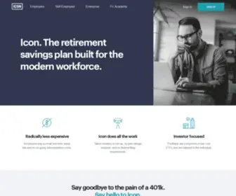 Iconsavingsplan.com(A Better Retirement Savings Plan) Screenshot