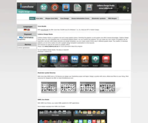 Iconshow.de(Professional Icon Sets for Windows 7) Screenshot