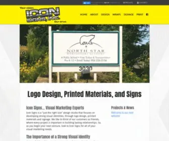 Iconsignsinc.com(Icon Signs Inc) Screenshot