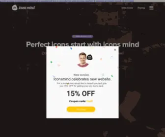 Iconsmind.com(Icons Mind) Screenshot