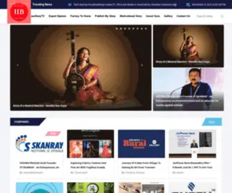 Iconsofindianbusiness.com(Home) Screenshot