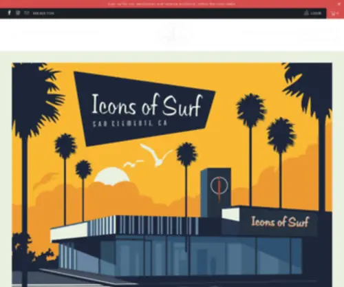 Iconsofsurf.com(Icons of Surf) Screenshot