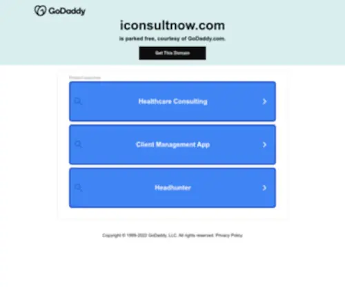 Iconsultnow.com(Iconsultnow Services) Screenshot