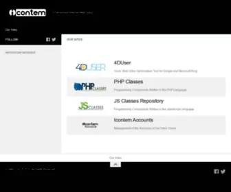 Icontem.com(Our Sites) Screenshot