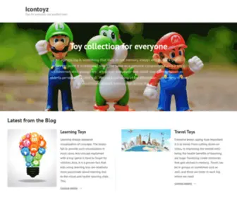 Icontoyz.com(Toy collection for everyone An ageless toy) Screenshot