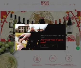 Iconwines.com.sg(Online Wine Store in Singapore) Screenshot