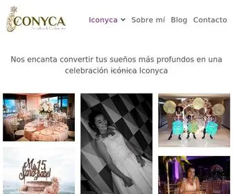 Iconyca.com.co(Wedding Event Planner Colombia. Planeación y coordinación) Screenshot