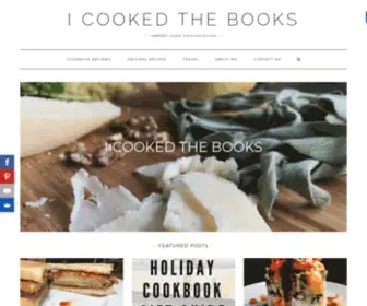 Icookedthebooks.com(I cooked the books) Screenshot