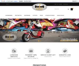 Icoolwheel.com(Vente en ligne de motos et scooters électriques neufs) Screenshot