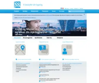 Icopal.dk(Icopal Danmark) Screenshot