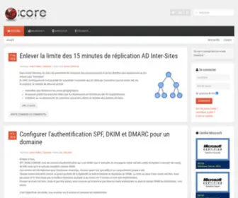 Icore.fr(Icore) Screenshot