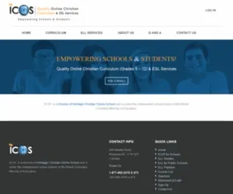 Icos.ca(Online Christian Curriculum) Screenshot