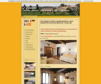 Icostanti-Verona.com(Bed & Breakfast with swimming pool near Verona Italy) Screenshot