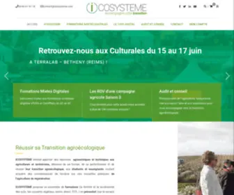 Icosysteme.com(Icosystème) Screenshot