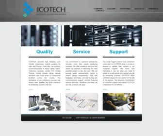 Icotechinc.com(ICOTECH, Inc) Screenshot