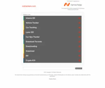Icotrackers.com(Icotrackers) Screenshot