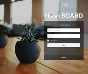 Icount.com.tr(I-Count Footfall System) Screenshot