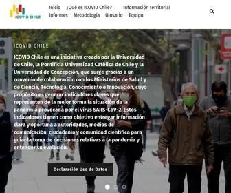 Icovidchile.cl(ICOVID Chile) Screenshot