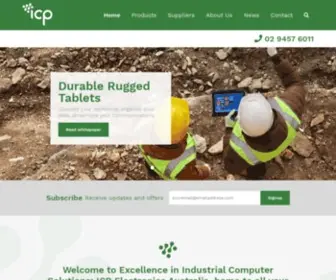 ICP-Australia.com.au(1st Choice for Industrial & Embedded Computer Solutions) Screenshot