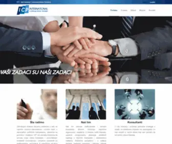 ICP-CO.com(International Communications Partners) Screenshot