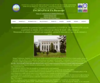 Icpa.ro(ICPA) Screenshot