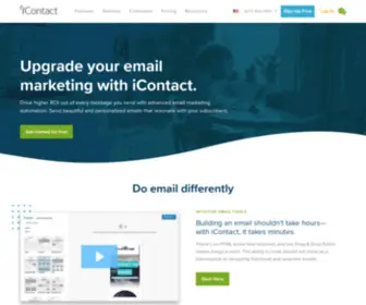 Icpage.net(Sending marketing emails) Screenshot