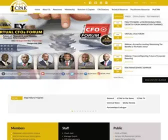 Icpak.com(Credibility) Screenshot